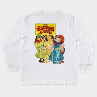 Vintage banana splits Kids Long Sleeve T-Shirt